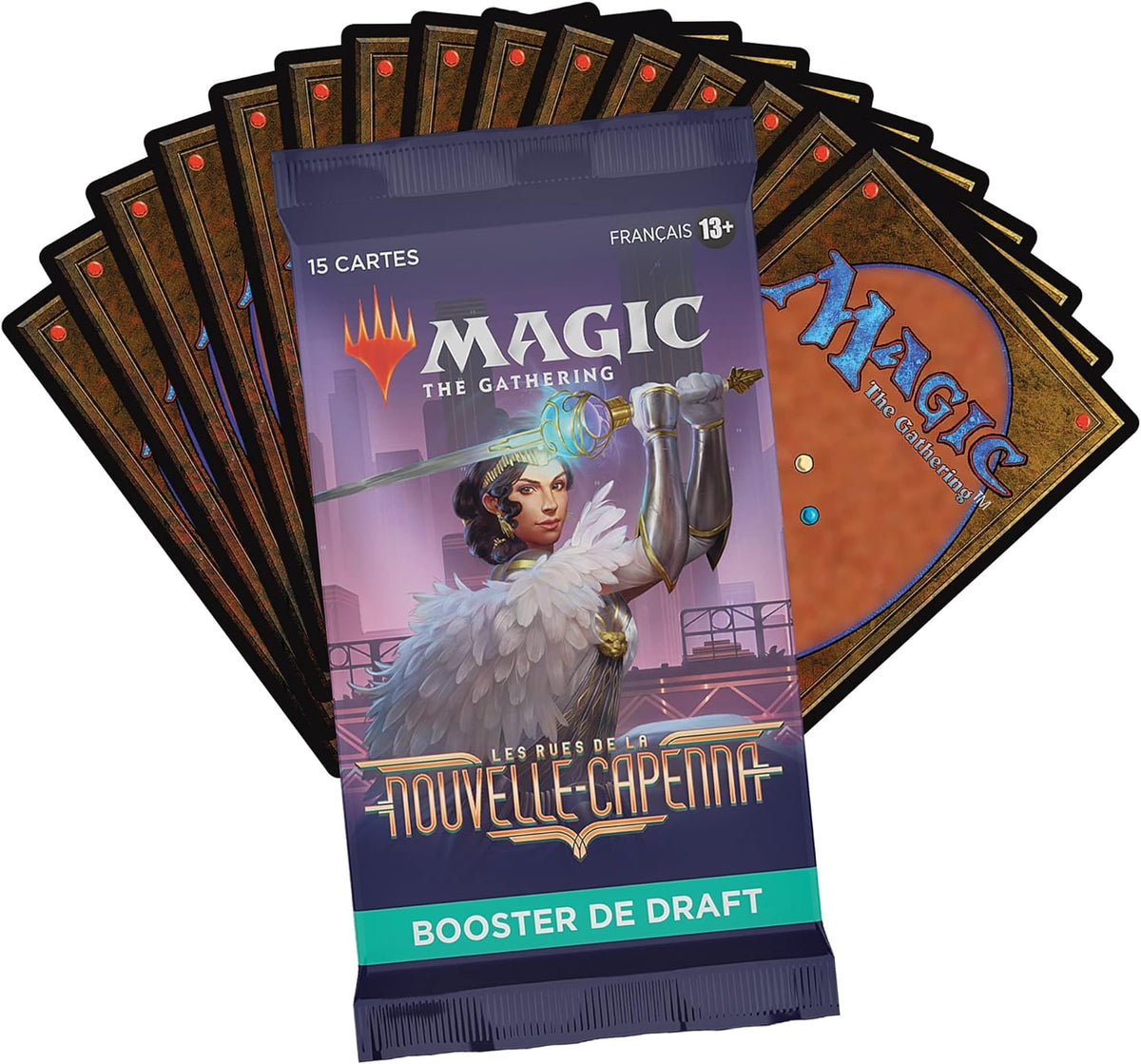 Boite de boosters de draft de Les rues de la Nouvelle-Capenna